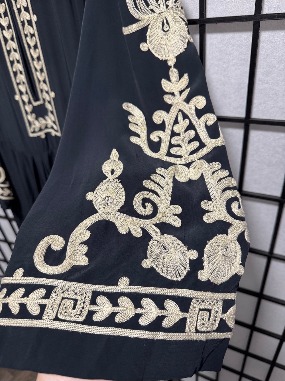 Isabel Marant Étoile Feliana Embroidered Midi Dress Size FR 40 (US 8) - Picture 11 of 16